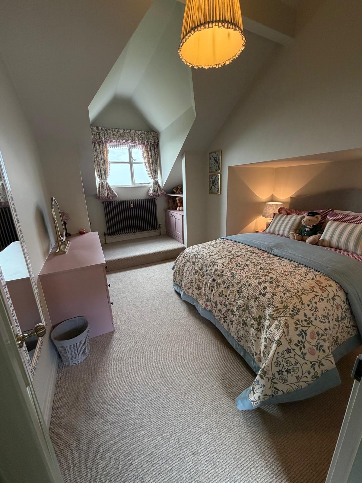Completed dormer bedroom