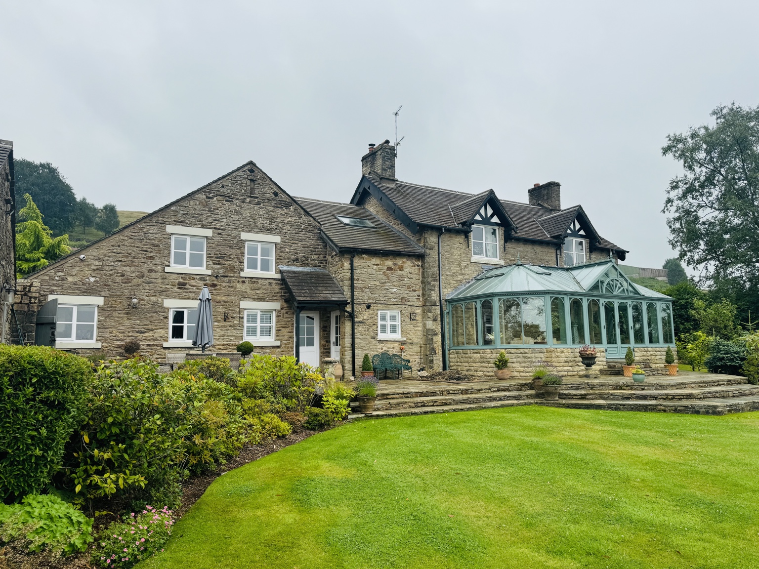 Rear elevation before renovation
